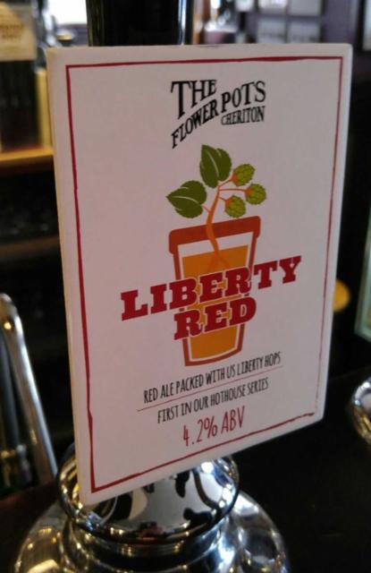 Liberty Red 4.2%, The Flowerpots, England