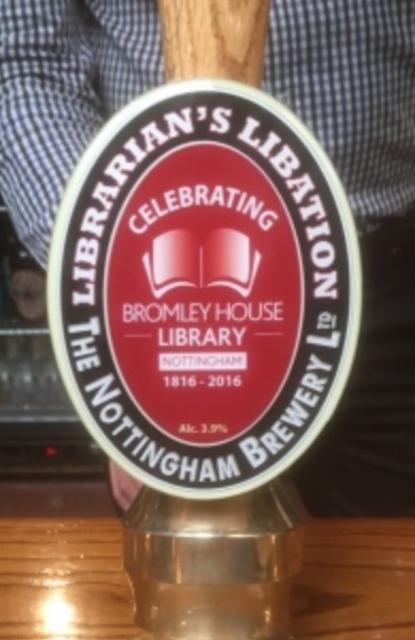 Librarian's Liberation 3.9%, Nottingham Brewery, England
