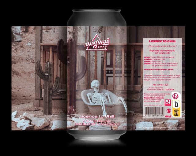 Licence To Chill 5.0%, Mogwaï Beer Company, France