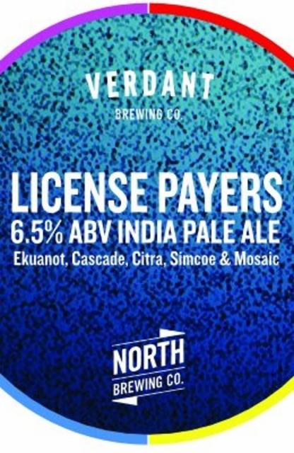License Payers 6.5%, Verdant Brewing Co., England