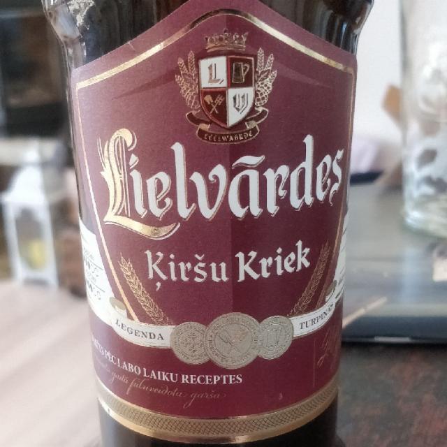 Lielvārdes Kiršu Kriek 5.0%, Lāčplēsis, Latvia