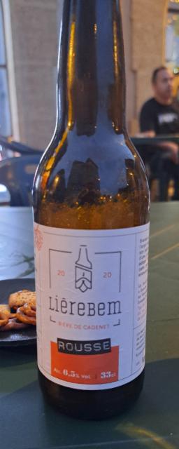 Lièrebem Rousse 6.5%, Microbrasserie Lièrebem, France