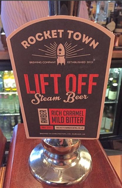 Lift Off 3.6%, Rocket Town Brewing Company Limited, England