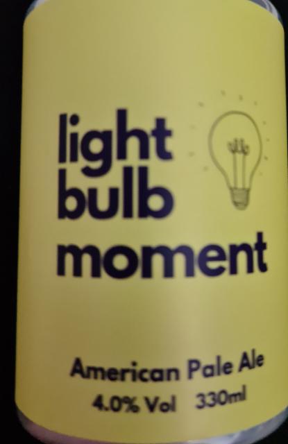 Light Bulb Moment 4.0%, Beer Brothers LTD, England