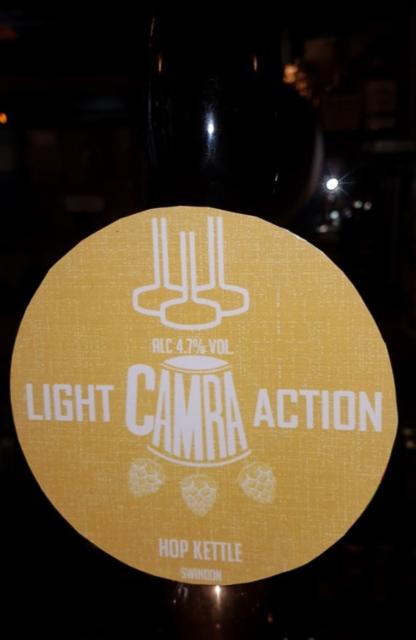 Light CAMRA Action 4.7%, Hop Kettle Brewery, England