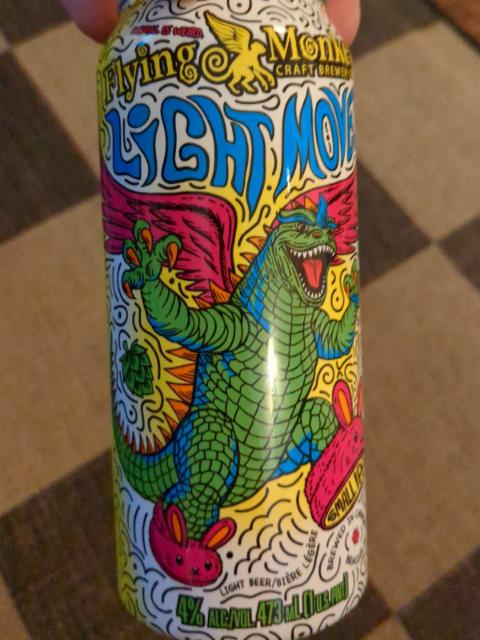 Light Moves, Flying Monkeys Craft Brewery