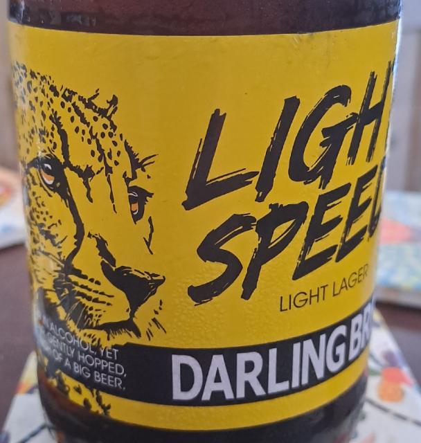 Light Speed 2.6%, Darling Brewery / Tasteroom, South Africa