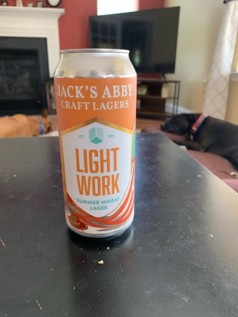 Light Work 5.0%, Jack's Abby Brewing, United States