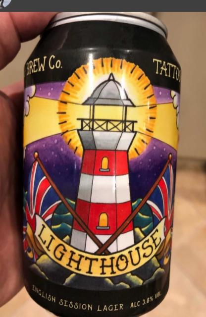 Lighthouse 3.8%, Tattoo Brew Co., England