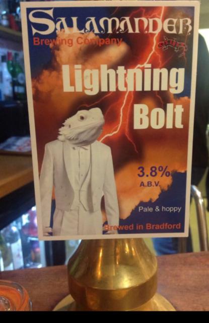 Lightning Bokt 3.8%, Salamander Brewing Company, England