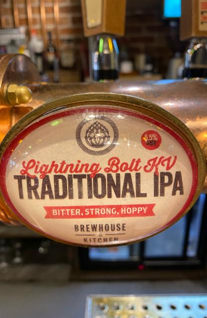 Lightning Bolt 5.5%, Brewhouse & Kitchen, England