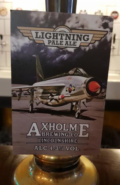 Lightning Pale Ale 4.3%, Axholme Brewing Co., England