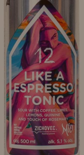 Like a Espresso Tonic 5.1%, Rodinný Pivovar Zichovec, Czech Republic