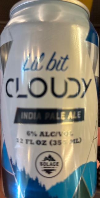Lil bit cloudy, Solace Brewing Co.