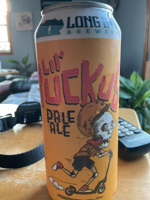 Lil' Ruckus Pale Ale, Long Bay Brewery
