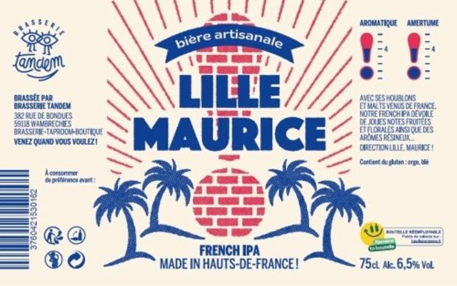 Lille Maurice 6.5%, Brasserie Tandem, France