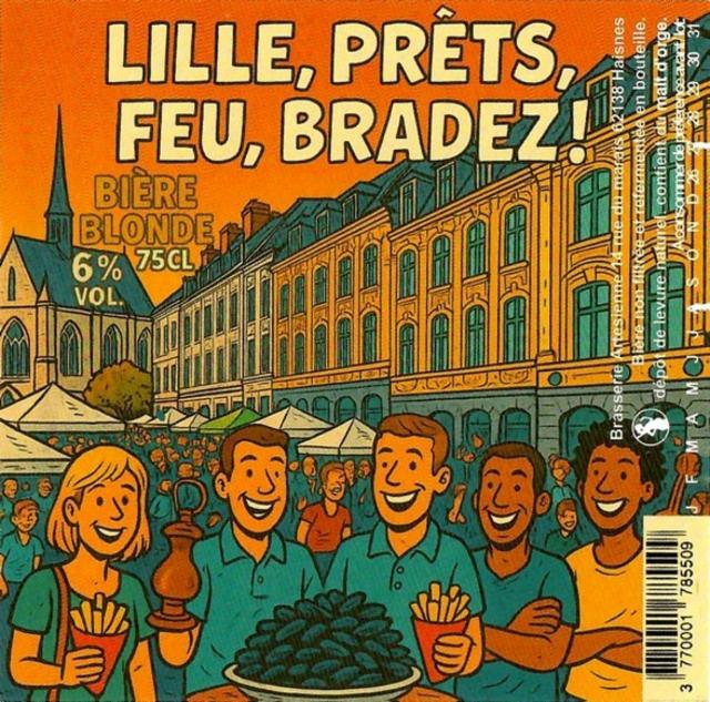 Lille, Prêts, Feu, Bradez ! 6.0%, Brasserie Artésienne, France