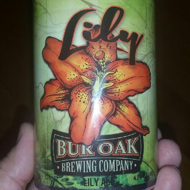 Lily 4.8%, Bur Oak Brewing Company, United States