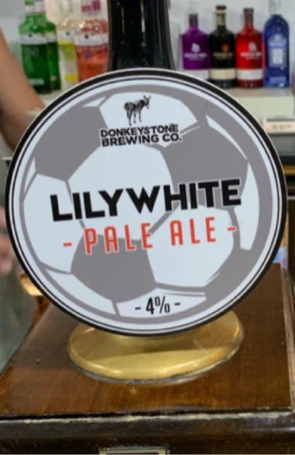 Lilywhite Pale Ale 4.0%, Donkeystone Brewing Co., England