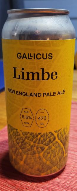 Limbre 5.5%, Brasserie Artisanale Gallicus, Canada
