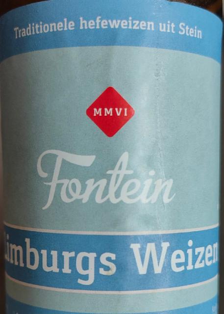Limburgs Weizen 5.3%, De fontein, Netherlands