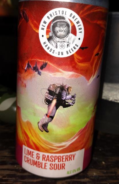 Lime & Raspberry Crumble 6.0%, New Bristol Brewery, England