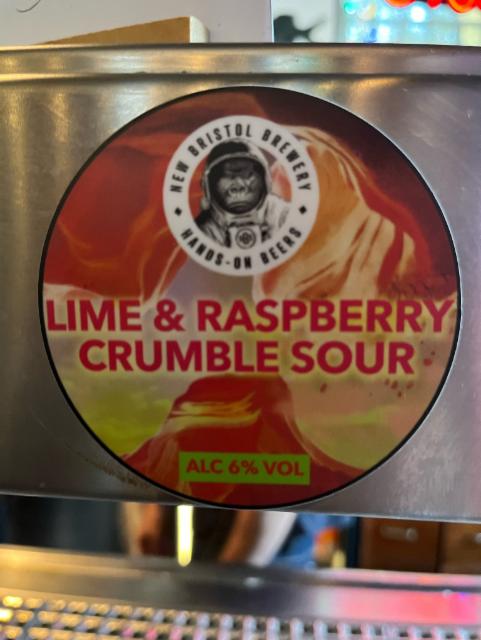 Lime & Raspberry Crumble Sour 6.0%, New Bristol Brewery, England