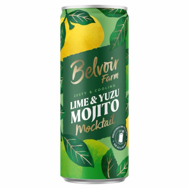 Lime & Yuzo Mojito Mocktail, Belvoir Farm