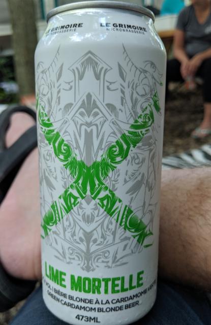 lime mortelle 5.0%, Le Grimoire Microbrasserie, Canada