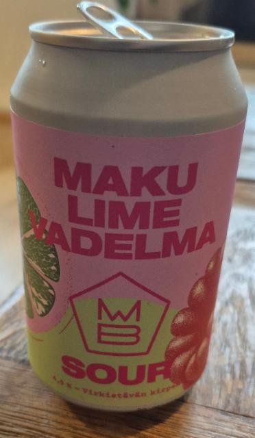 Lime Vadelma 4.5%, Maku Brewing, Finland