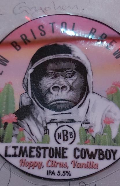 Limestone Cowboy 5.5%, New Bristol Brewery, England