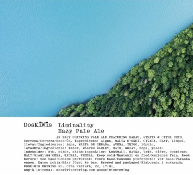 Liminality 5.4%, DosKiwis Brewing, Spain