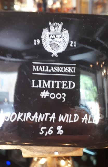 Limited #003 5.6%, Mallaskosken Panimo, Finland