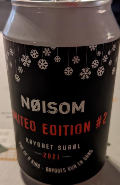 limited edition #2 krydret surøl 3.7%, Nøisom Craft Beer, Norway