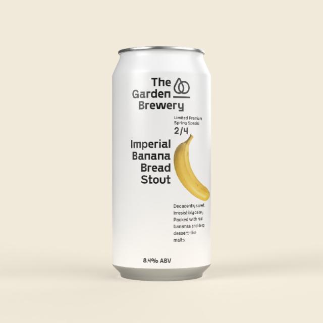 Limited Premium Spring Special 2/4 Imperial Banana Bread Stout 8.4%, The Garden Brewery, Croatia