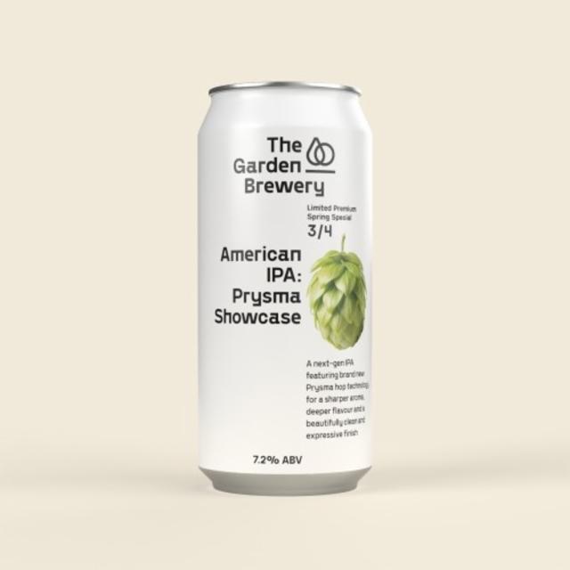 Limited Premium Spring Special 3/4 American IPA: Prysma Showcase 7.2%, The Garden Brewery, Croatia