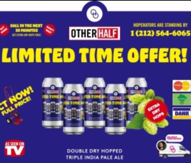 Limited Time Offer! 10.0%, Other Half Brewing Co., United States