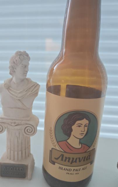 Limnia Pale Ale 5.0%, Limnos Brewery, Greece