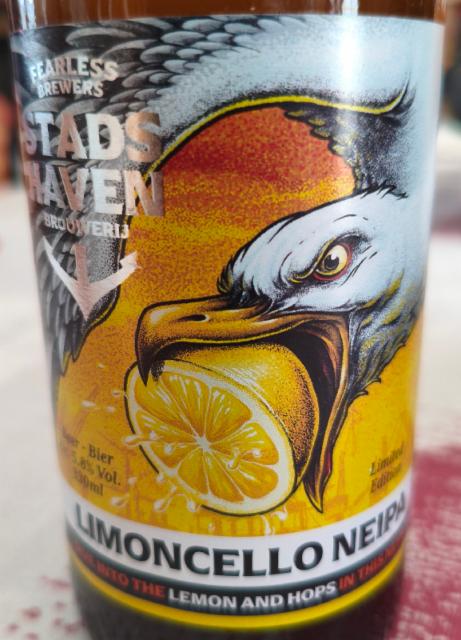 Limoncello NEIPA 5.8%, Stadshaven Brouwerij, Netherlands