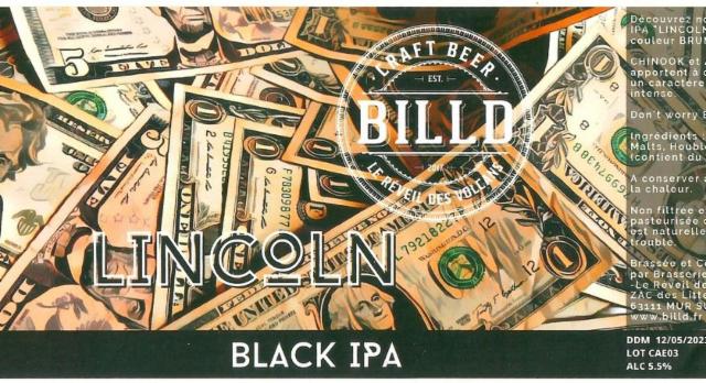 Lincoln 5.5%, Brasserie Billd - Le Réveil Des Volcans (Auvernhata), France
