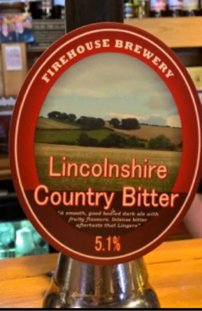 Lincolnshire Country Bitter 5.1%, Firehouse Brewery, England