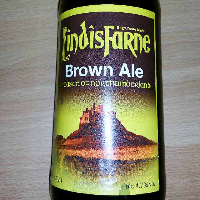 Lindisfarne Brown Ale 4.7%, The Hadrian Border Brewing Co, England