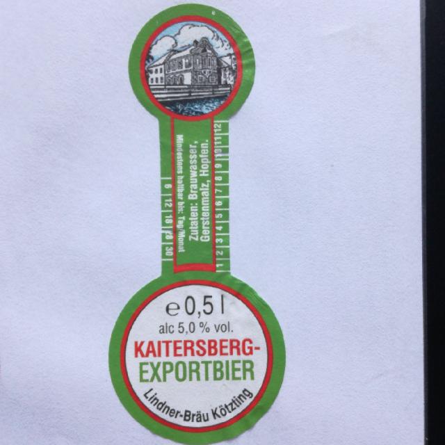 Lindner Kaitersberg Export Bier, Lindner Bräu