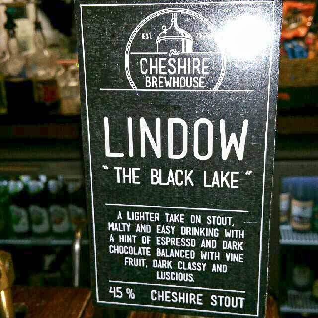 Lindow 4.5%, The Cheshire Brewhouse, England
