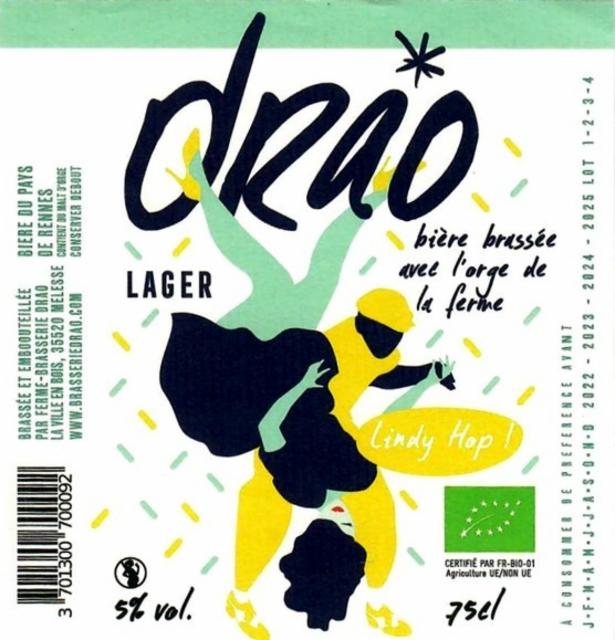 Lindy Hop ! 5.0%, Ferme Brasserie Drao, France