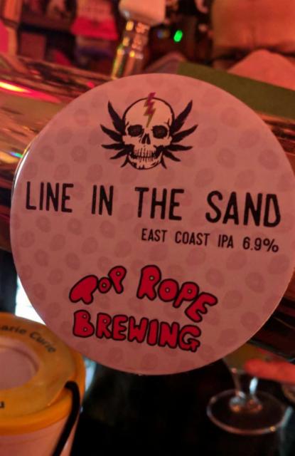 Line In The Sand 6.9%, Top Rope Brewing, England