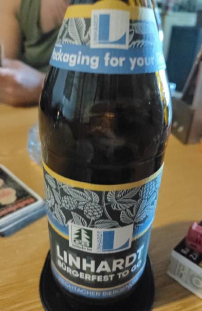 Linhardt Bürgerfest to Go 4.8%, Gesellschaftsbrauerei Viechtach GmbH, Germany