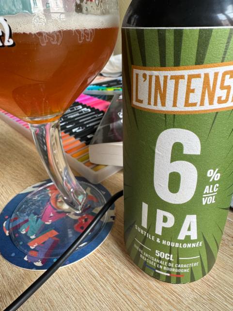 L'intense IPA 6.0%, Brasserie De France, France