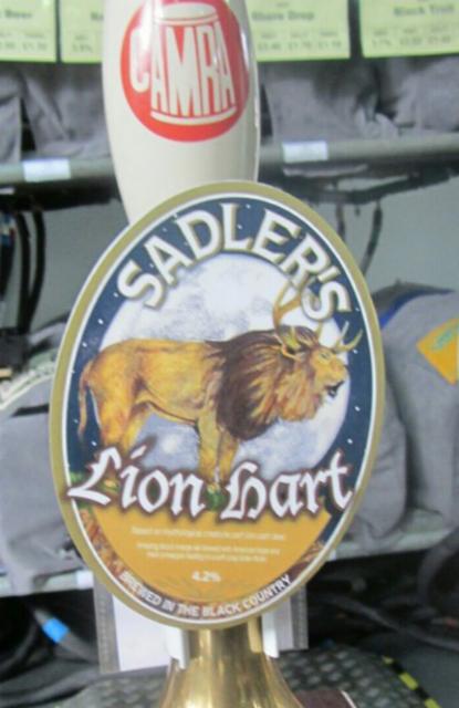 Lion Hart 4.2%, Sadler's Ales, England