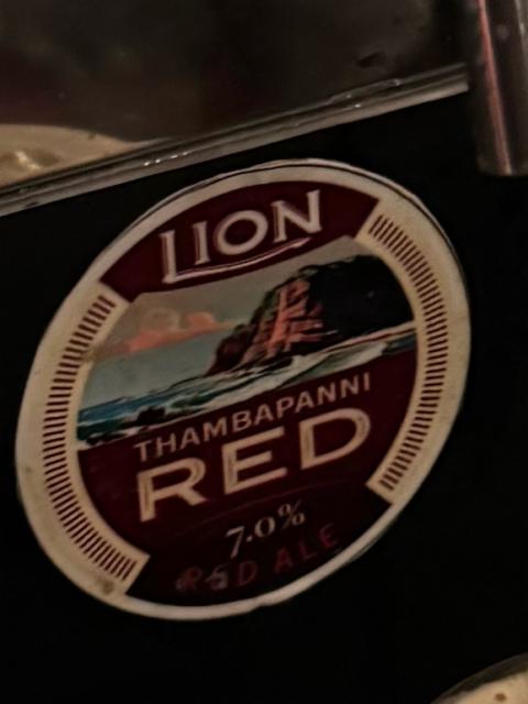 Lion thambapanni red 7.0%, Lion Brewery, Sri Lanka